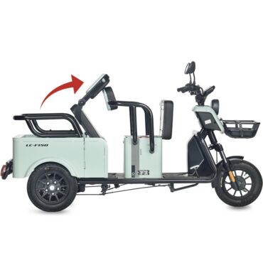 Электротрицикл Wanshida LC F150 60V 1000Вт - миниатюра 2