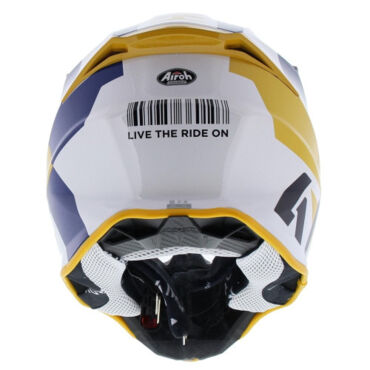 Шлем AIROH Twist 2.0 Lift White Blue (Глянцевый) - миниатюра 8