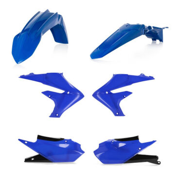 Комплект пластика Yamaha WR250F (2020 2024), WR450F (2019 2023), YZ250F (2019 2023), YZ250FX (2021 2024), YZ450F (2018 2022), YZ450FX (2021 2023), Синий Черный - миниатюра 1