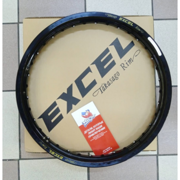 EXCEL IEK406U RIM Black 21 X 2.15 ( 36 спиц OEM HUB ) обод R21 черный CRF1000 / 44701 MKK D01 / 44701 MKK DA1 / 44701 MJP G61 - миниатюра 2