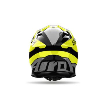 Шлем кроссовый Airoh Twist 3 King, yellow gloss (S, Взрослая  Кросс эндуро) - миниатюра 2
