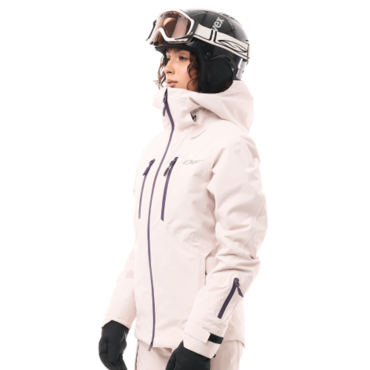 Dragonfly Куртка горнолыжная утепленная Gravity Woman 2025 Light Grey - миниатюра 6