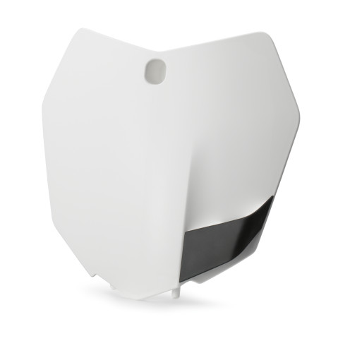 Щиток номерной передний белый KTM SX SX F 13 16; EXC EXC F 14 16 - фото 1