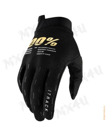 Мотоперчатки iTrack Glove Black черные