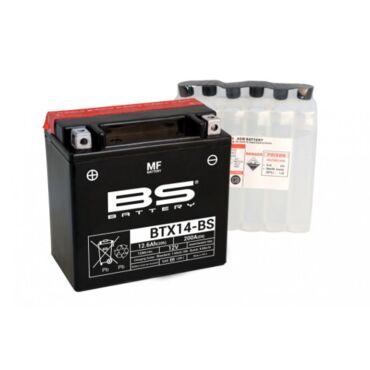 Аккумулятор BTX14 BS YTX14 BS - миниатюра 1