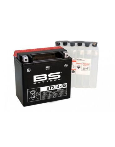 Аккумулятор BTX14 BS YTX14 BS