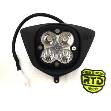 Светодиодная фара GasGas EC EC F (2021 2023), KTM Freeride (2012 2017), Husaberg FE TE (2009 2013), Husqvarna FE TE (2014), Чёрный - миниатюра 2