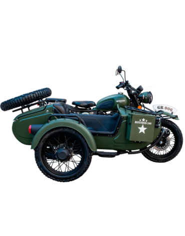 Мотоцикл с коляской GROZA DEFENDER 500 (4T EFI) (2023 г.)