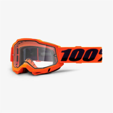 Очки 100% Accuri 2 Enduro Goggle Orange / Clear Dual Lens - миниатюра 1