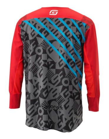 Мотоджерси GASGAS FAST JERSEY, red black (M, Взрослая  Кросс эндуро)
