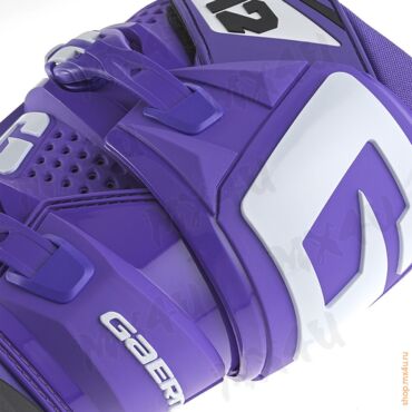 Мотоботы SG12 Purple Black White Limited Edition - миниатюра 4