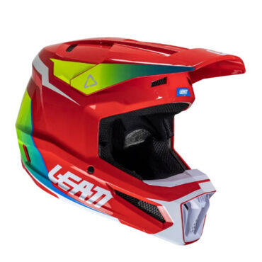 Leatt Шлем кроссовый Helmet Moto 2.5 V25 Red - миниатюра 3