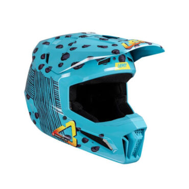 Leatt Шлем кроссовый детский Helmet Kit Moto 3.5 Jr V25 Cheetah - миниатюра 3