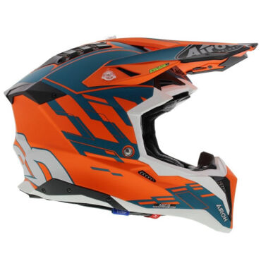 Шлем AIROH AVIATOR 3 Rampage Orange Matt (Матовый) - миниатюра 9