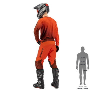 SCOTT Джерси 350 Dirt Evo red black - миниатюра 1