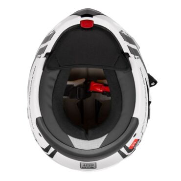 Moteq Шлем снегоходный SubZero FrostPro белый черный - миниатюра 4