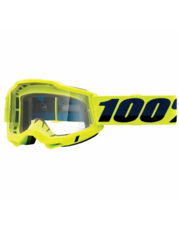 100% Очки Accuri 2 Goggle Fluo Yellow Clear Lens