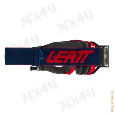 Очки Leatt Velocity 6.5 Roll Off Red Blue Clear 83% (8021700460) - миниатюра 1