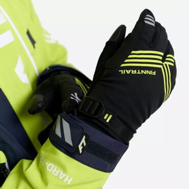 Перчатки FINNTRAIL WINTERSPORT 2750  GRAPHITEYELLOW - миниатюра 4