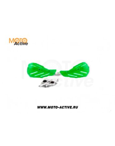Защита рук (пара) HP15 зеленые армированные SM PARTS