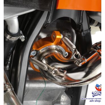 KTM EXHAUST FLANGE PROTECTION CPL. защита выпускного фланца цилиндра EXC / TPI  16 19 ( 55437994044 ) - миниатюра 3