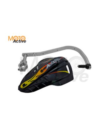 Защита рук с пластиковыми щитками ACCEL HGS 02 28.6мм (серебро)
