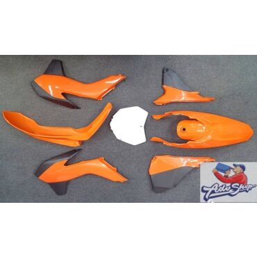 UFO Plastic Kit KTM OEM color  SX / EXC 13 - 16  (KTKIT515 999W) - миниатюра 1