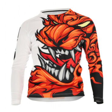 Acerbis Джерси детское MX J Kid New Orange White - миниатюра 1