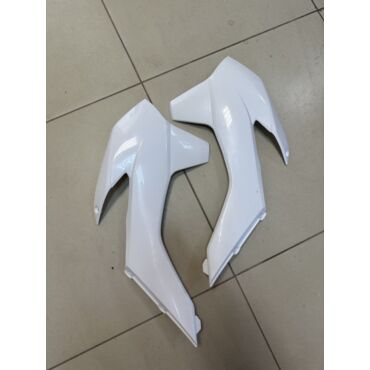 Обтекатели бака Белый (Пара)  Zuum Kayo K6 KTM 2013 2016 Racer SR X2 Cross X2 - миниатюра 1