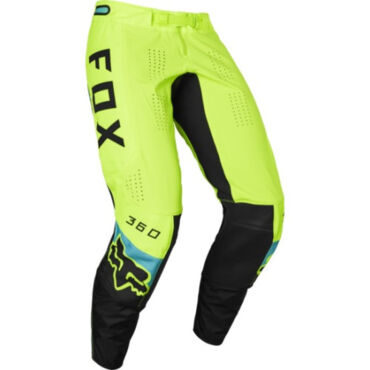 Fox Мотоштаны кроссовые 360 Dier Flow Yellow - миниатюра 3