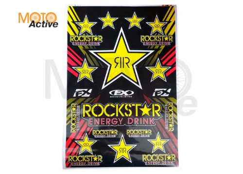 Наклейки набор ROCKSTAR (EX 006)