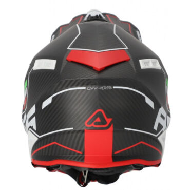 Acerbis Шлем STEEL CARBON 22 06 Black Red - миниатюра 2