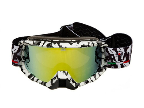 Очки снегоходные с двойной линзой AiM (PRO) 186 101 Camouflage Glossy