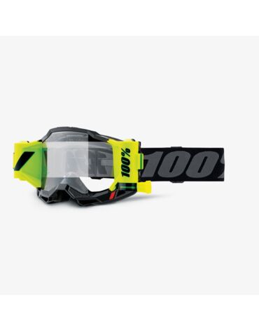 Очки 100% ACCURI 2 FORECAST Goggle Black - Clear Lens