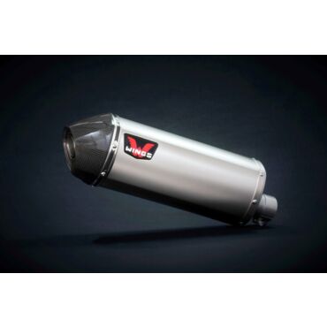 Wings Titanium Mufflers прямоточный титановый выхлоп (BLACK) HONDA CRF1000 - миниатюра 2