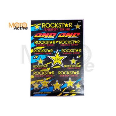 Наклейки набор ROCKSTAR (D6017) - миниатюра 1