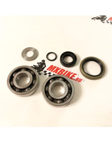 Комплект подшипников и сальников коленвала KTM 50SX 12- / Husqvarna TC50 17- / GasGas MC50 21-