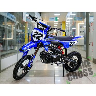 Питбайк BSE NEW ERA 110e M 14 12 Blue Reed - миниатюра 1