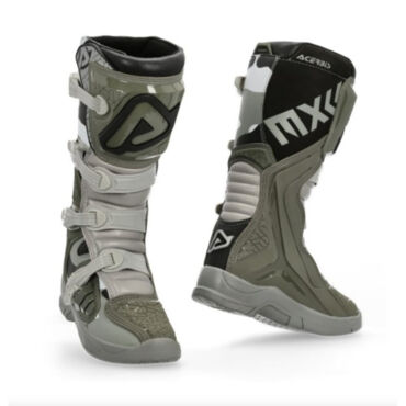 Acerbis Мотоботы кроссовые X Team Brown Grey - миниатюра 4