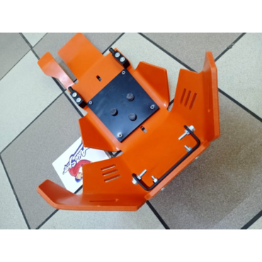 HardGlide защита картера оранжевая KTM 690 R 08 24 / Husqvarna 701 Enduro 16 24 / GasGas 700 23 24 // HG KE4 08 041L OR - миниатюра 2