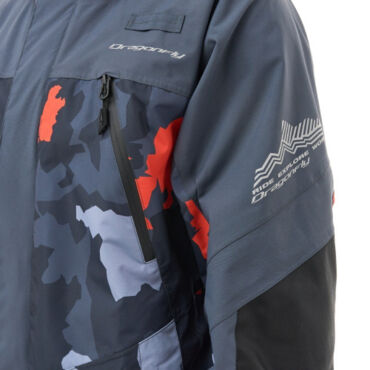 Dragonfly Мембранная куртка Quad 2.0 Man 2025 Grey - Orange Camo - миниатюра 12