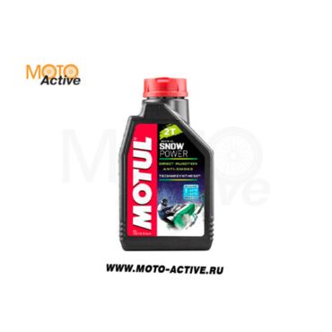 Моторное масло MOTUL Snowpower 2T 1л - миниатюра 1