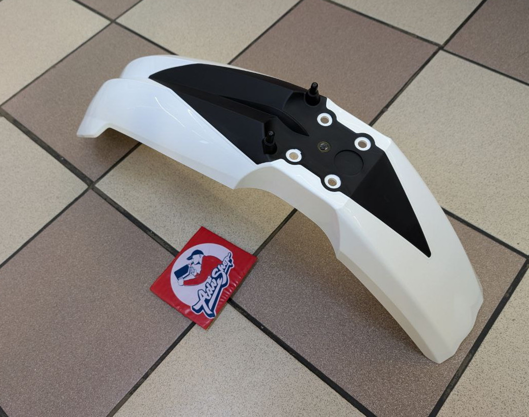 KTM FRONT FENDER WHITE крыло переднее EXC EXCF 08 13 ( 7730801000028 ) - фото 2