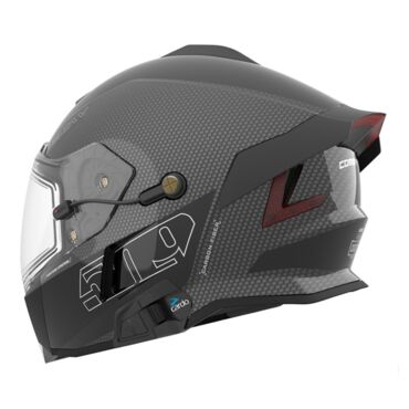 509 Шлем Delta V Carbon Commander с подогревом Legacy - Matte Finish - миниатюра 2