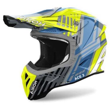 Кроссовый шлем Airoh Aviator Ace 2 Proud Yellow Gloss L - миниатюра 1