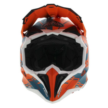 Шлем AIROH AVIATOR 3 Rampage Orange Matt (Матовый) - миниатюра 10