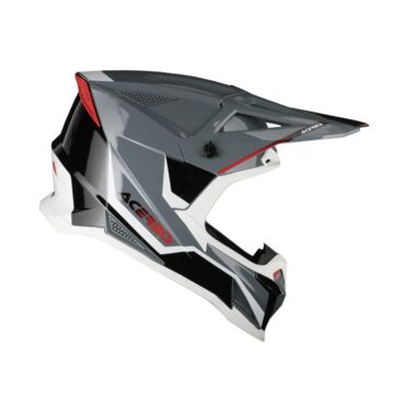 Acerbis Шлем T711 Grey Black - миниатюра 4