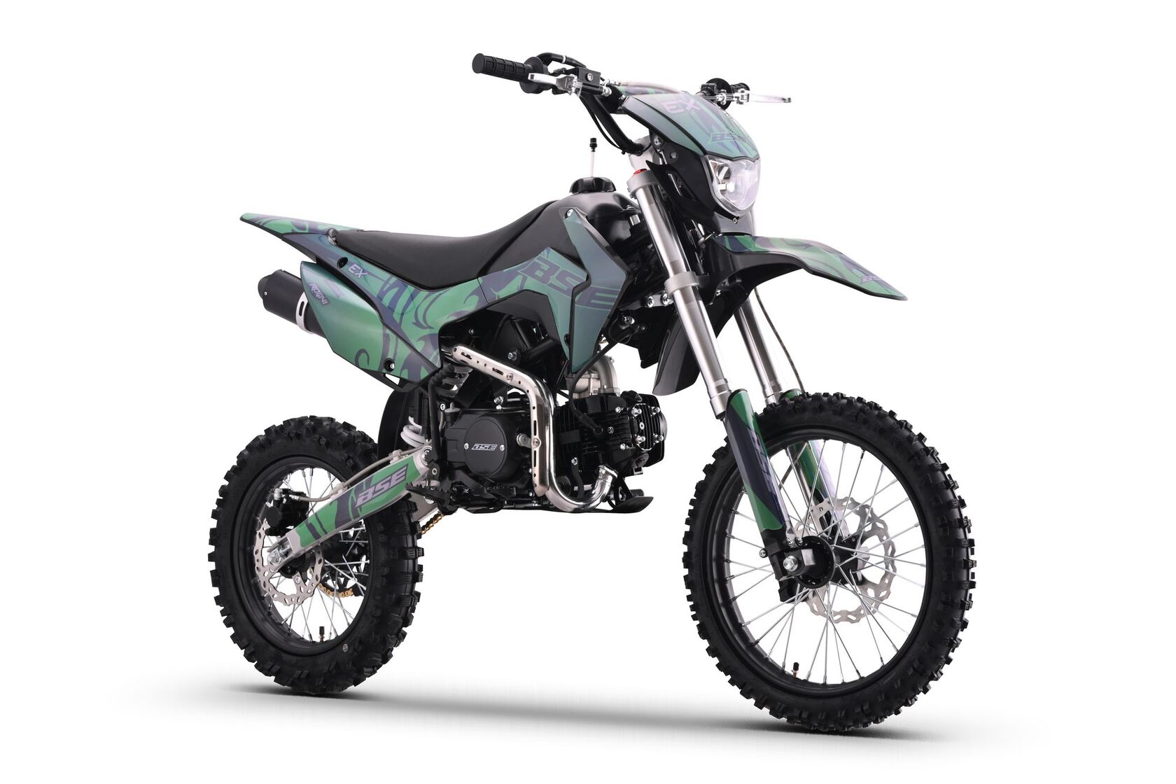 Питбайк BSE EX 17 14 Rift Green - фото 6