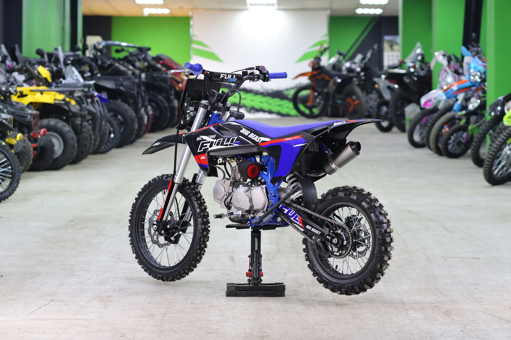 Питбайк FullCrew Big Beast 150cc 17\14 (механ., эл.стартер) MSD (BB) - фото 4