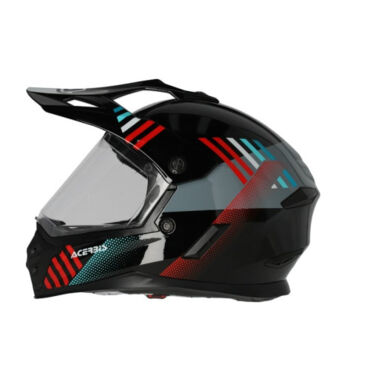 Acerbis Шлем детский Rider Junior Black Red - миниатюра 5